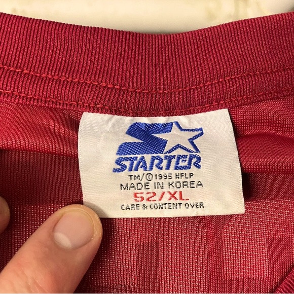 John Riggins Redskins Jersey, replica. AUTHENTIC STARTER, XL size 52 - Picture 4 of 5